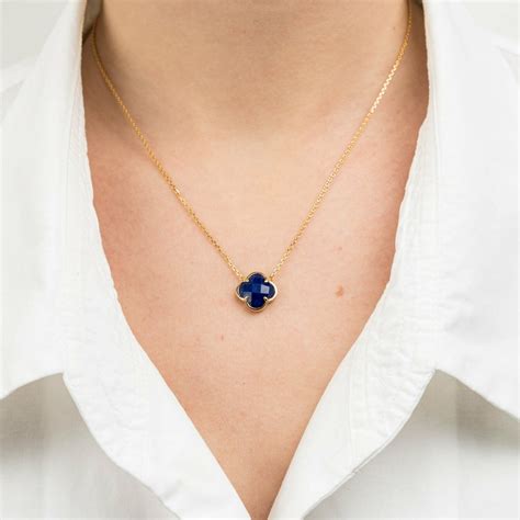 Achat Collier Morganne Bello Victoria En Or Jaune Et Lapis Lazuli