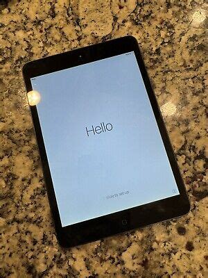 Apple Ipad Mini St Gen Gb Wi Fi In Slate A Ebay