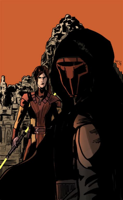 Oc Revan And Bastila Kotor In 2021 Star Wars Kotor Star Wars Art