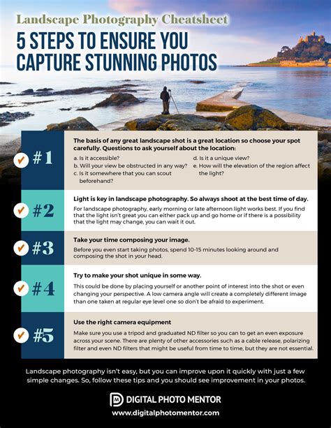 Landscape Photography Checklist 5 Steps To Ensure You Capture Stunning Photos Digital Photo