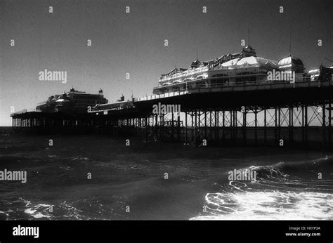 Brighton West Pier 1987 Stock Photo Alamy