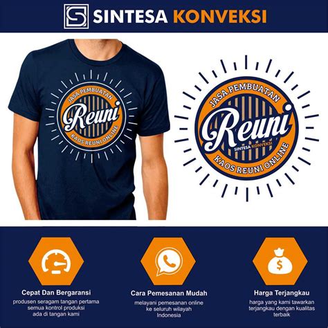 Detail Desain Kaos Reuni Koleksi Nomer 3