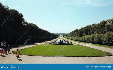 Reggia Di Caserta Beautiful Garden in the Nature Stock Video - Video of ...