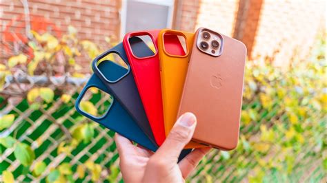 Testing Out All The Apple Iphone 12 Pro Max Leather Cases With Magsafe