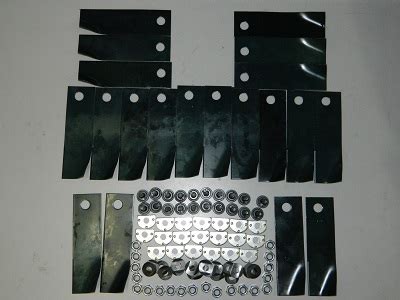 HONDA 21' MOWER BLADES 10 PAIR HI LIFT BLADES AND BOLTS 216 & 217 HONDA ...