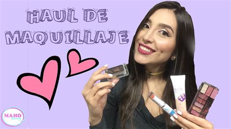 Haul De Maquillaje Econ Mico En Farmatodo Youtube