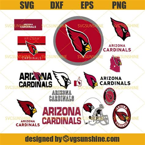 Arizona Cardinals Svg Bundle, Arizona Cardinals Logo Svg, NFL Svg ...