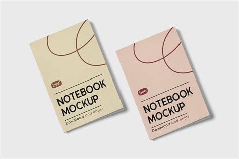 Thin Notebook Free Mockup — Free Mockup World