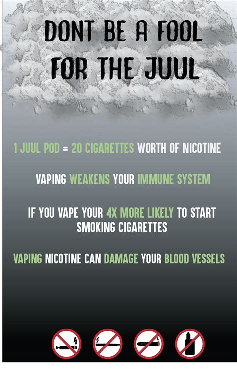 Psa Poster The Dangers Of Vaping Behance