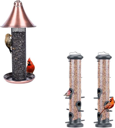 Amazon Kingsyard Metal Mesh Cardinal Bird Feeders For Outdoors