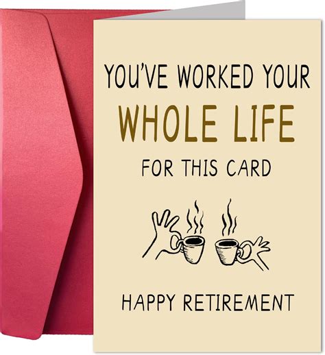 Qiliji Funny Sinking Ship Leaving Card Coworker Leaving