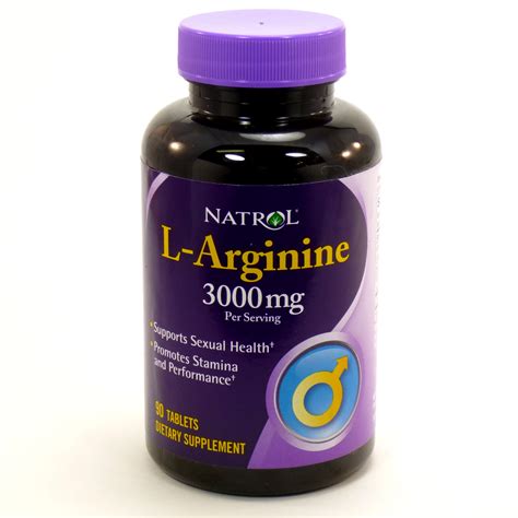 L Arginine 3000mg By Natrol 90 Tablets