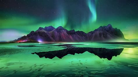 Aurora Borealis Iceland Northern Lights HD Travel Wallpapers | HD ...