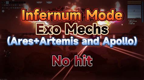 Terrariacalamity Infernum Mode V Exo Mechs No Hit Aresartemis