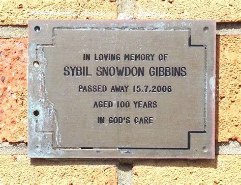 Sybil Snowdon Irving Gibbins 1906 2006 Find A Grave Memorial