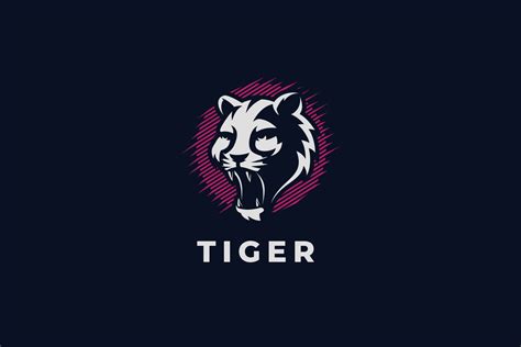 Tiger Head Logo Design – MasterBundles