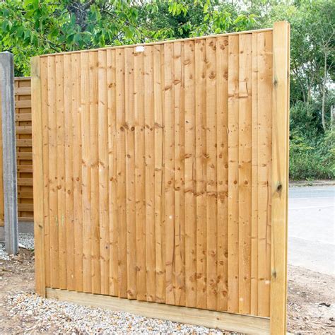 Featheredge Close Boarded Fence Panel 1 83m 1 83m 1033c