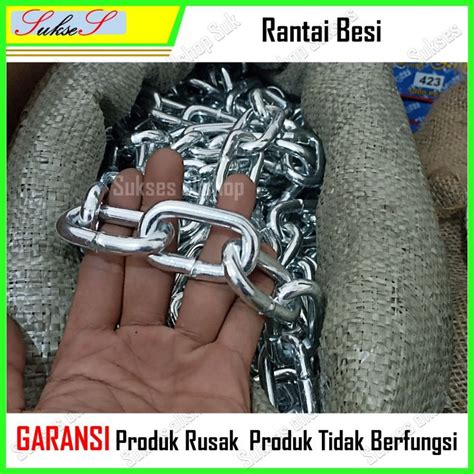 Rantai Kapal 5 16 7 MM Rantai Besi Besar 7 MM Harga Rantai Kapal