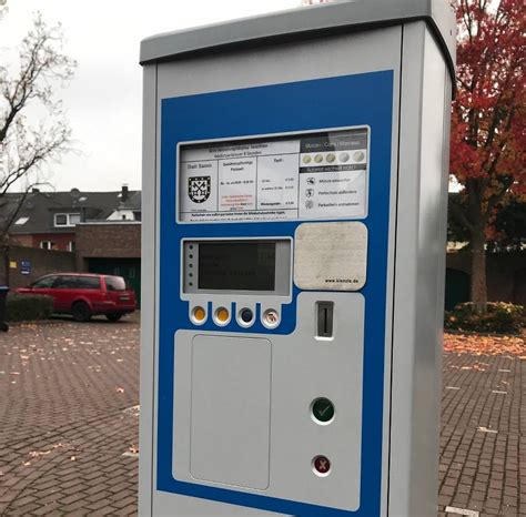 Parken in Xanten Brötchen Taste soll überall 30 Minuten gelten