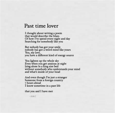 Past Time Lover Poetry Writing Poems Poems Poetry