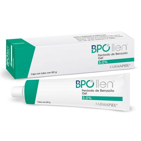 Bpollen Peróxido De Benzoílo 5 Gel 60gr Pielclinicshop