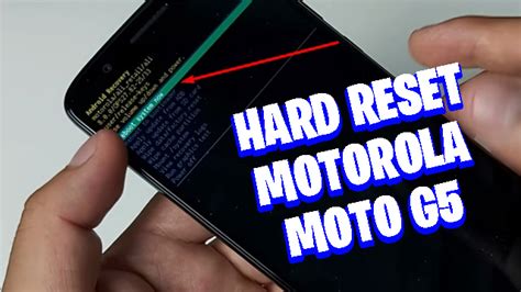 Hard Reset Motorola Moto G Formatear