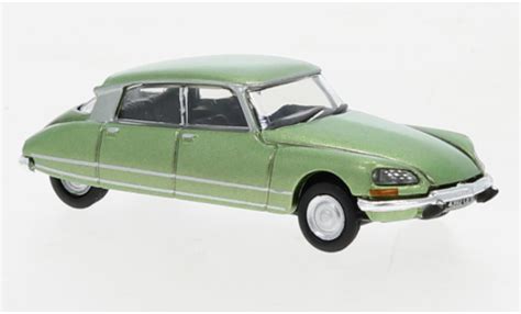 Modellino In Miniatura Citroen Ds Norev Metallise Verde