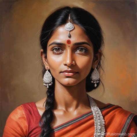 Indian Woman S Portrait Stable Diffusion Online