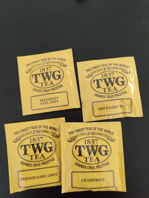 TWG Tea Bags Assorted Flavors, Food & Drinks, Beverages on Carousell