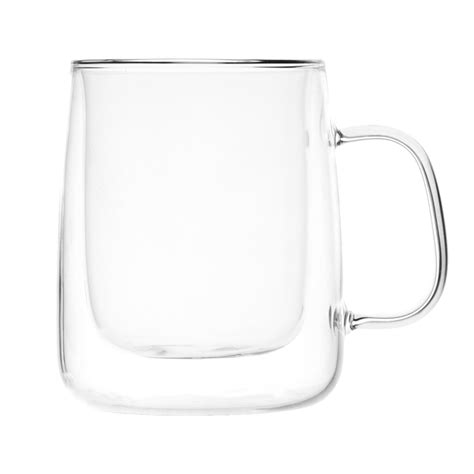 Double Wall Glass Mug Wilko