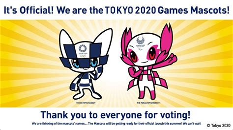 Tokyo 2020 Olympic Games Mascots Announced | ARAMA! JAPAN