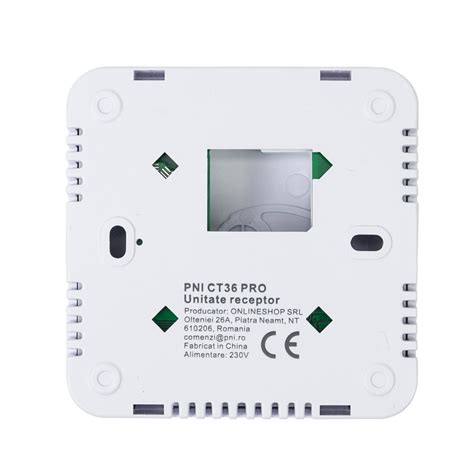 Смарт термостат PNI CT36 PRO безжичен WiFi 2 4GHz TuyaSmart APP