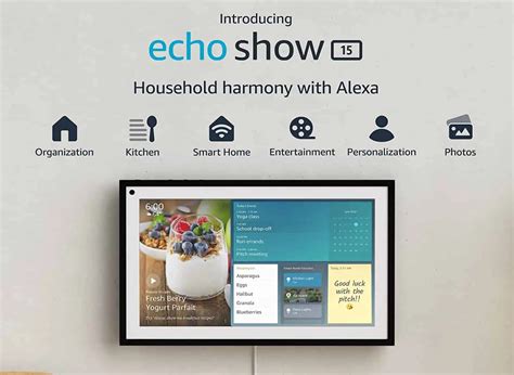 Amazon announces Echo Show 15, a 15-inch smart display powered by Alexa ...