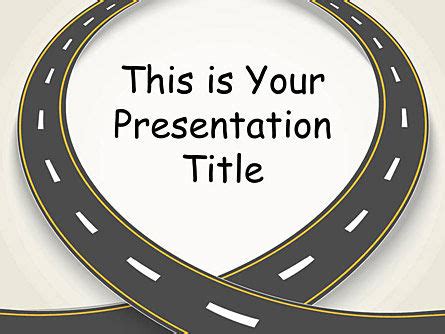 Road Powerpoint Template