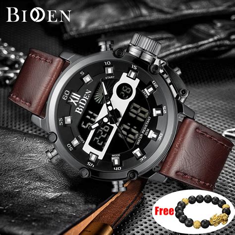 Jual BIDEN Jam Tangan Pria 0164 Olahraga Militer Pria Digital Analog