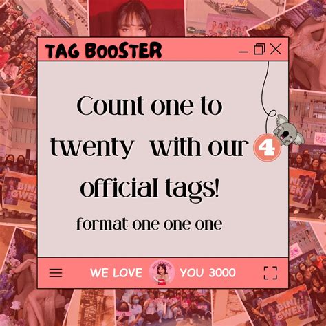 Bini Trendsetter On Twitter Tag Booster Let S Count Rt And Reply