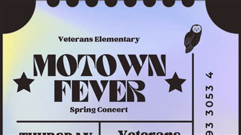 Veterans Elementary School heating up spring with Motown Fever