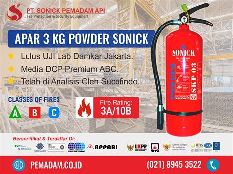 Isi Ulang Tabung Apar Kg Carbon Dioxide Co Semua Merk Mrt E