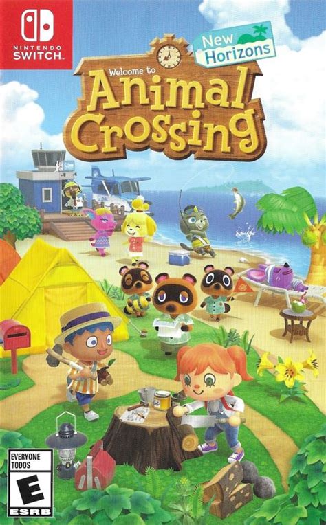 Animal Crossing New Horizons Box Covers Mobygames