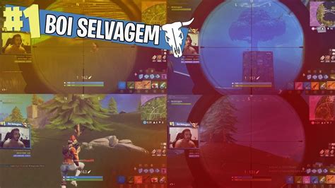 Boi Selvagem TOP 1º BRASIL SOLO 700 WINS FORTNITE BATTLE ROYALE