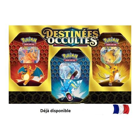 Pok Box Sl Destin Es Occultes Raichu Gx Dracaufeu Gx L