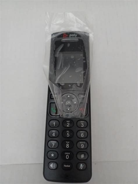 Polycom Vvx D Dect Ip Phone Handset Black For