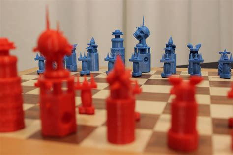 Library Chess Set Created in 3D Printing Workshop | Monroe County Public Library, Indiana - mcpl ...