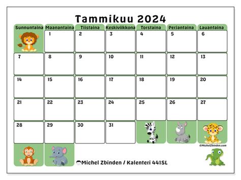 Kalenteri Tammikuu 2024 441SL Michel Zbinden FI