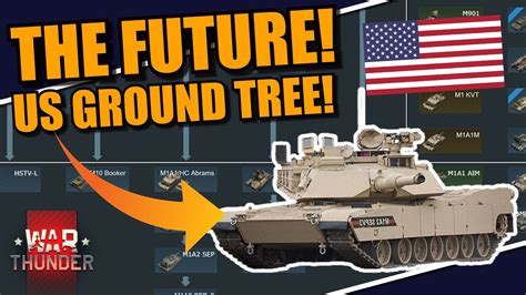 War Thunder How Will The United States Tech Tree Ground Look Like