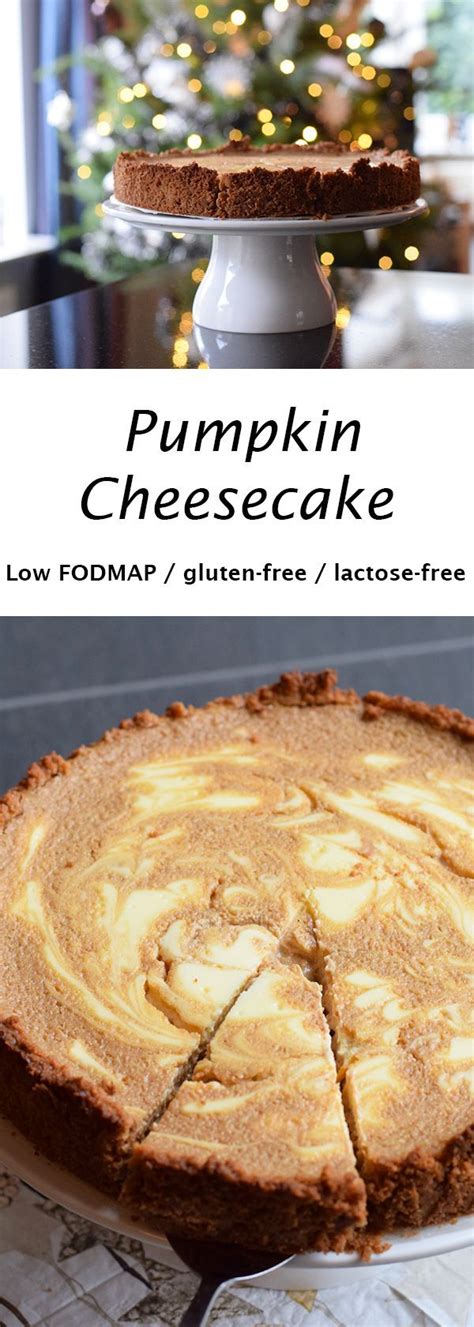 Low FODMAP Pumpkin Cheesecake Karlijn S Kitchen Recipe Gluten