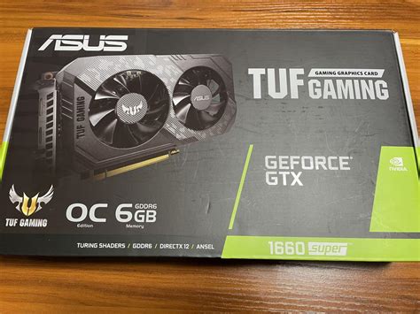 Asus Tuf Gtx1660s O6g Gaming Pcパーツ