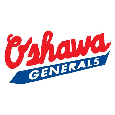 Generales De Oshawa Logotipo Royalty Free Stock Svg Vector