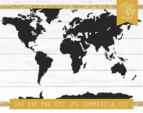 World Map Svg Vector World Map Clip Art Svg Clipart Images And Photos ...