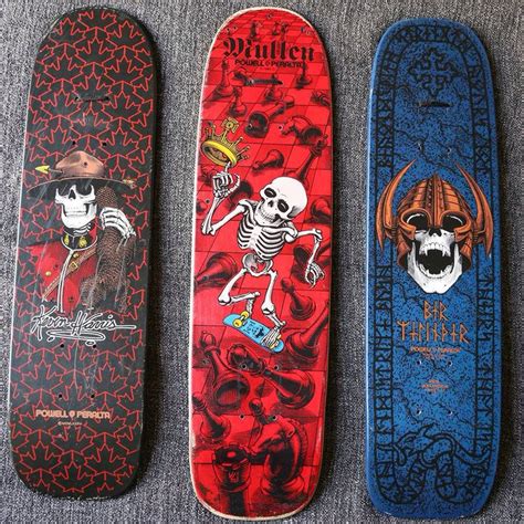 Kevin Harris Rodney Mullen And Per Welinder Classic Powell Peralta